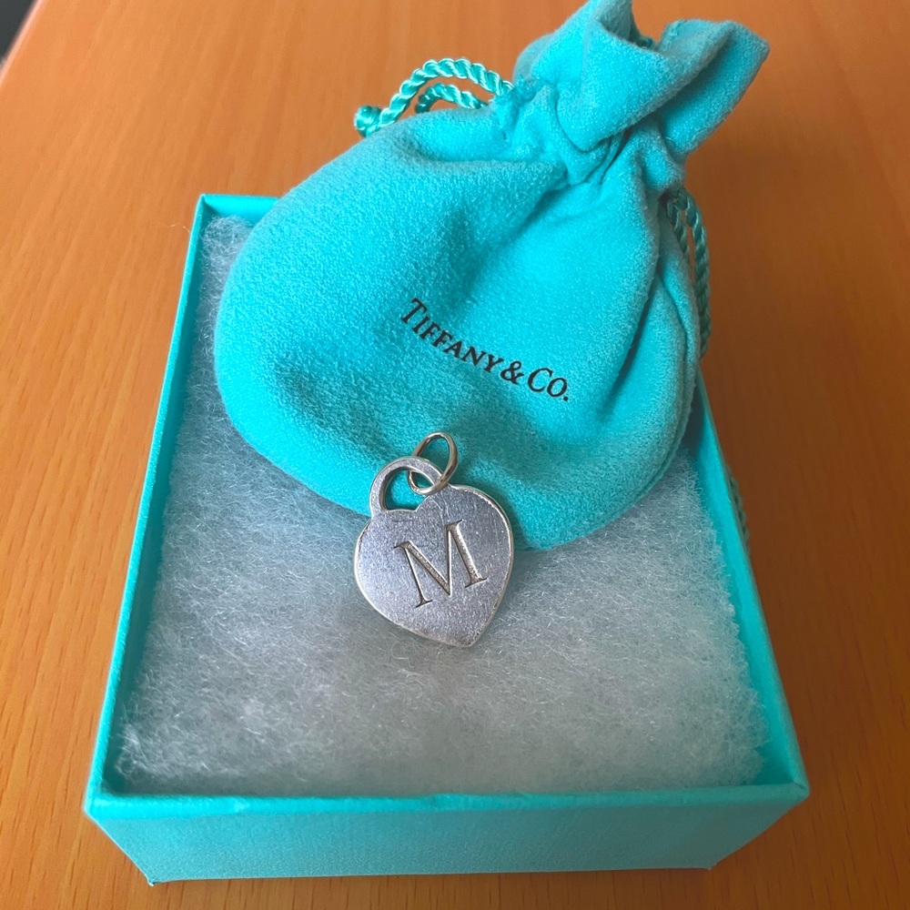 Tiffany & Co. M Heart Charm